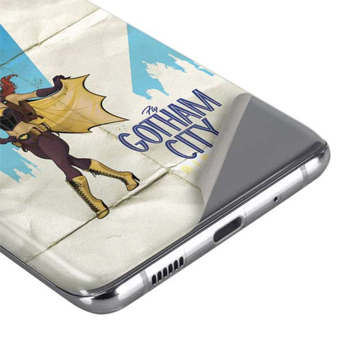 DC Comics Bombshells Batgirl- Fly Gotham City Airlines Galaxy S20 Ultra 5G Skin